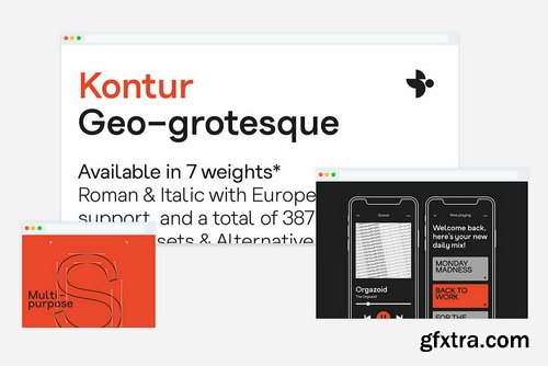 Kontur Font Family