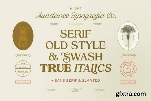 Tropiline Font Family