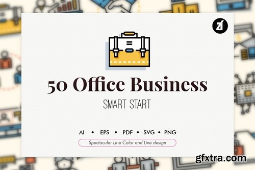 50 Office and Business elements