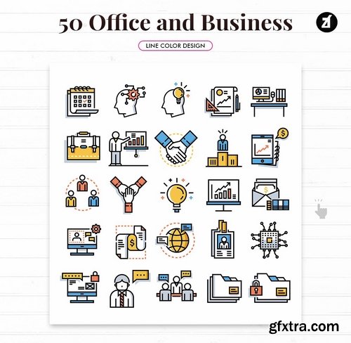 50 Office and Business elements