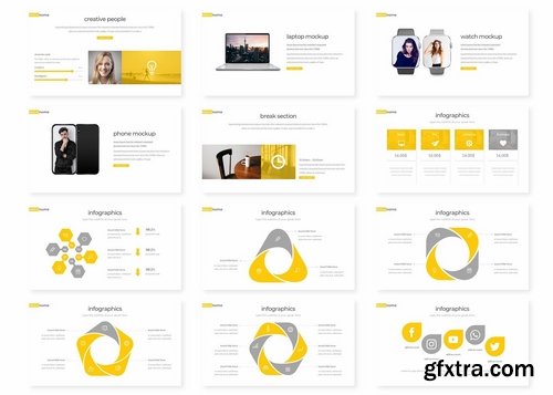 Metronome - Powerpoint Google Slides and Keynote Templates