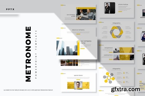 Metronome - Powerpoint Google Slides and Keynote Templates