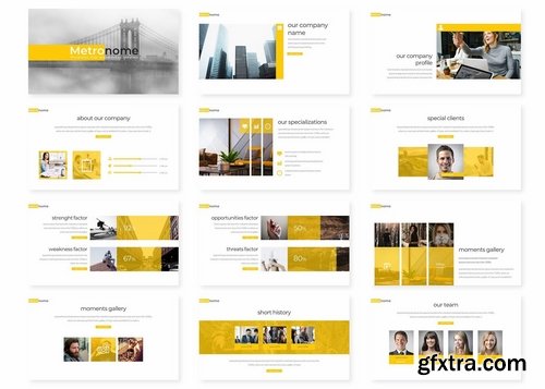 Metronome - Powerpoint Google Slides and Keynote Templates