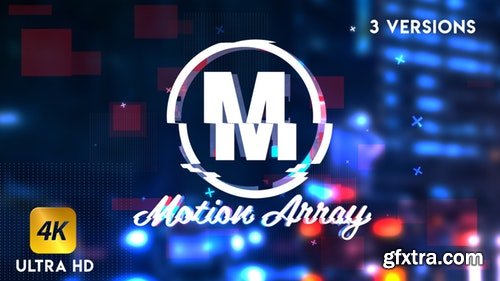 MotionArray Glitch Logo - Animation 215807