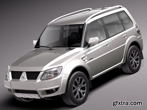 Mitsubishi Pajero TR4 2010-2013 3d Model