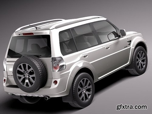 Mitsubishi Pajero TR4 2010-2013 3d Model