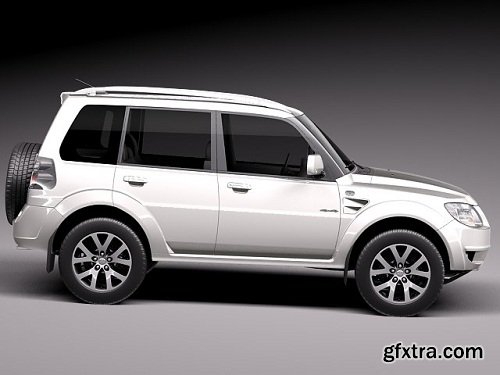 Mitsubishi Pajero TR4 2010-2013 3d Model