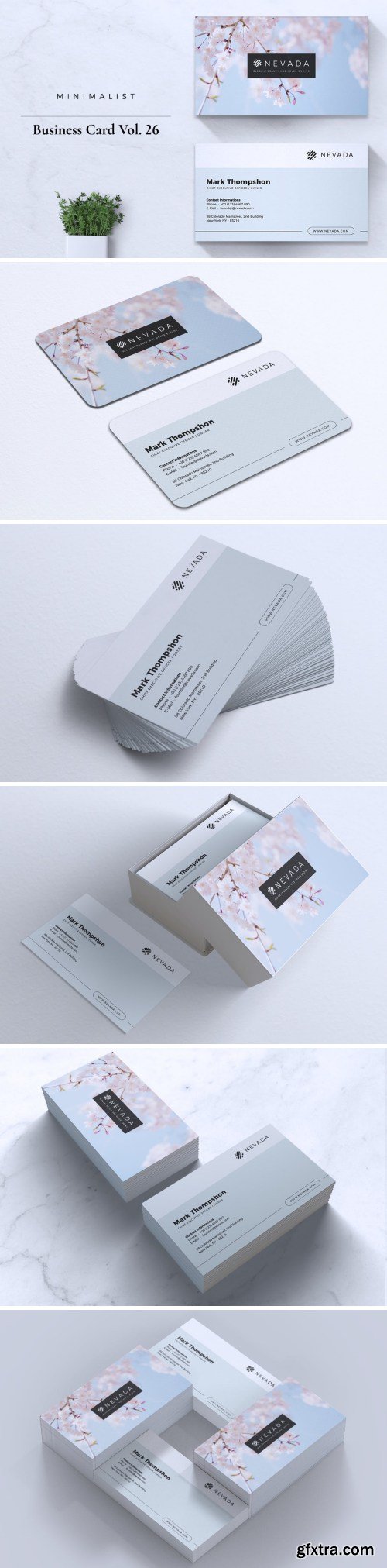 Minimalist Business Card Vol. 26