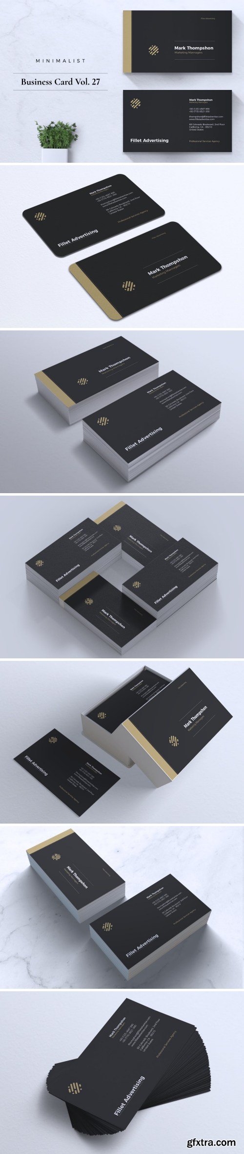 Minimalist Business Card Vol. 27