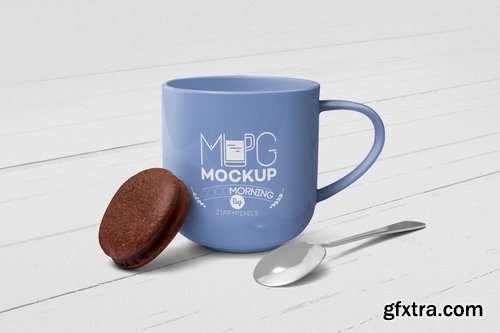 4 Ceramic Mug Mockups