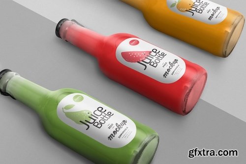 Juice Bottle Mockups