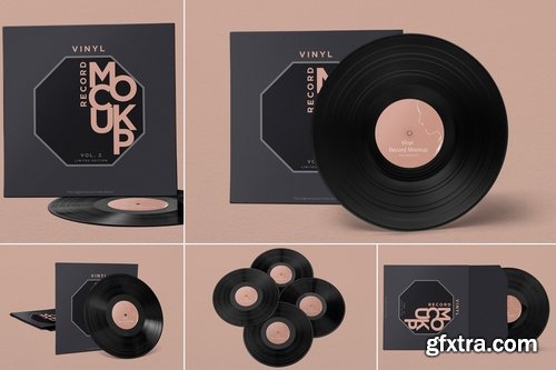 Record Album Mockups