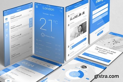 iOS App Mockups