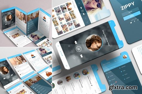 iPhone App Mockups