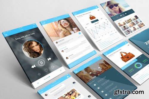 iPhone App Mockups