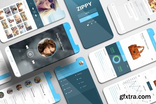 iPhone App Mockups