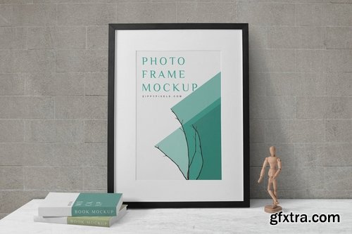 2 Wood Frame Mockup Scenes