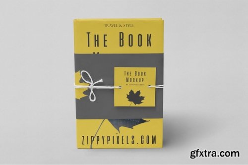 Customizable Hard Cover Book Mockups