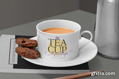 Tea Cup Mockup Scenes