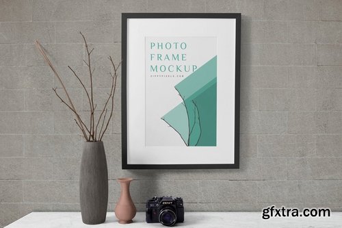 2 Wood Frame Mockup Scenes