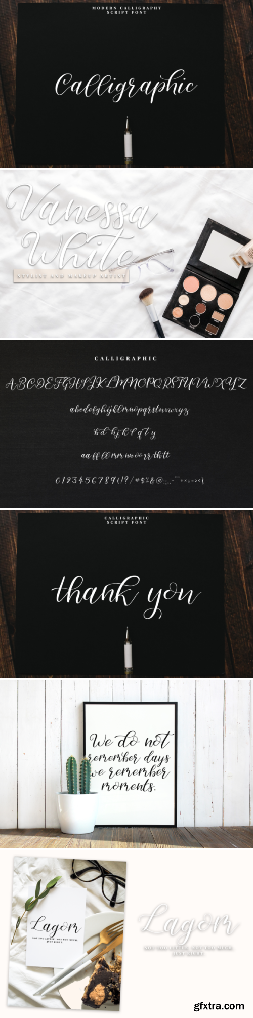 Calligraphic Font