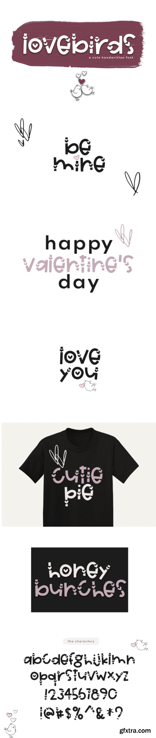 Love Birds Font