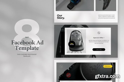 Facebook Ad Template Vol.1