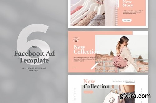 Facebook Ad Template Vol.2