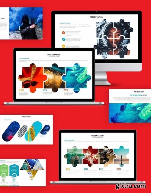 Puzzle - Powerpoint and Keynote Templates