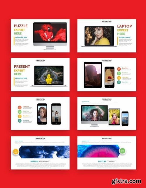 Puzzle - Powerpoint and Keynote Templates