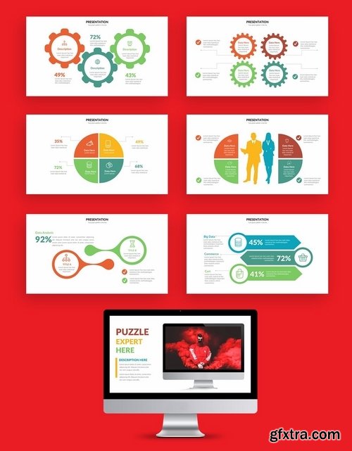 Puzzle - Powerpoint and Keynote Templates