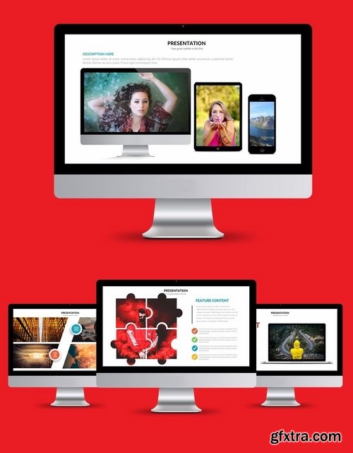 Puzzle - Powerpoint and Keynote Templates