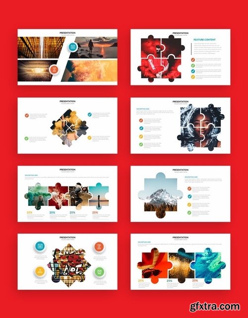 Puzzle - Powerpoint and Keynote Templates