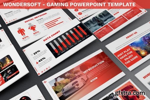 Wondersoft - Gaming Powerpoint Template