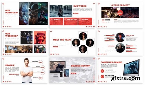 Wondersoft - Gaming Powerpoint Template