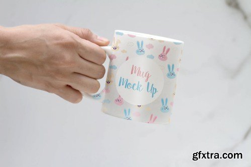 Porcelain Mug Mock Up