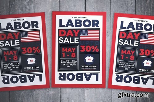 Labor Day Sale Flyer