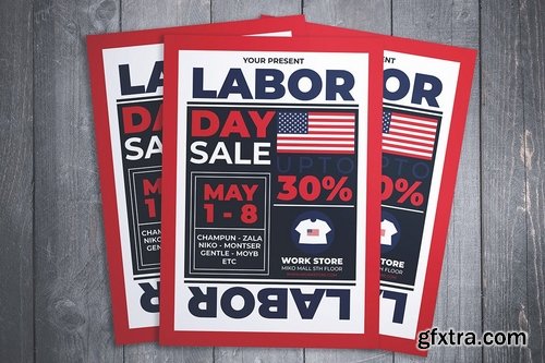 Labor Day Sale Flyer