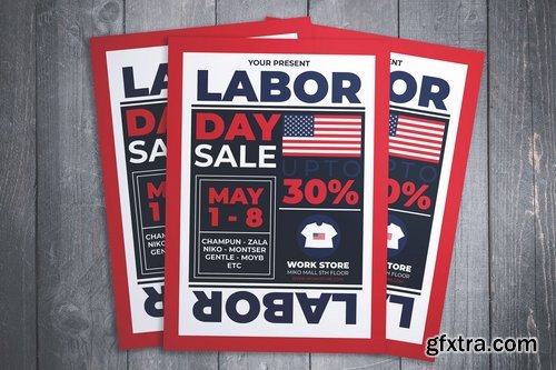 Labor Day Sale Flyer