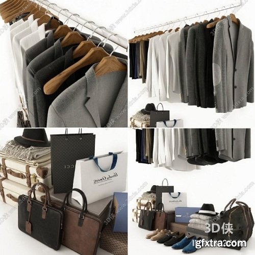 Set of mens clothes 02