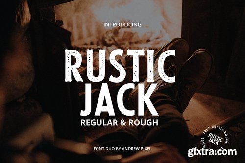 Rustic Jack - A Vintage Font Duo