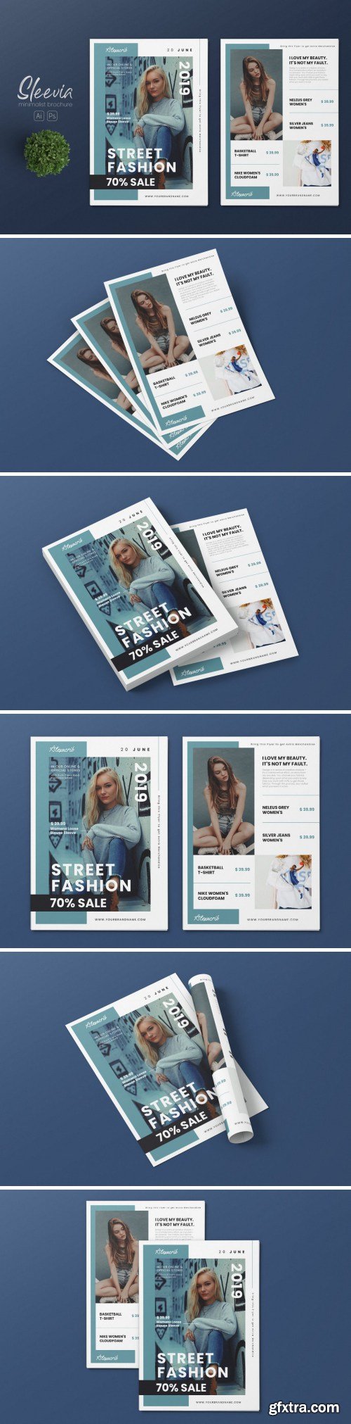 Minimalist Fashion AI and PSD Flyer Vol.01