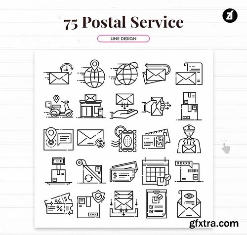 75 Postal service elements