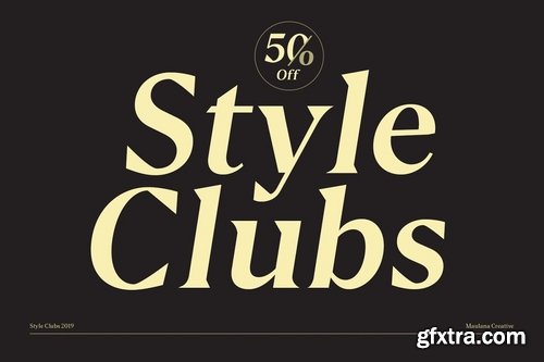 CM - Style Clubs Serif 3712521