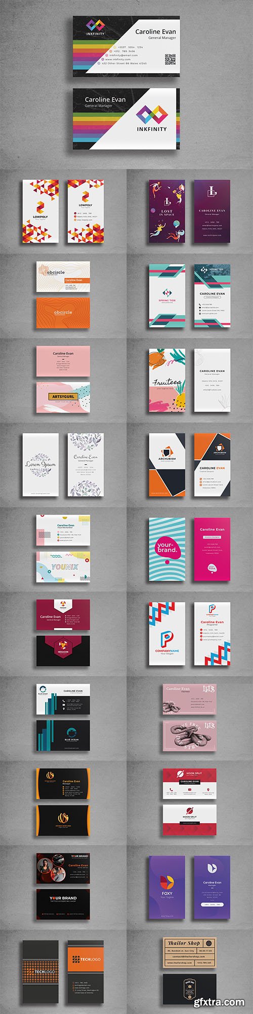 Business Card Design Professional Bundle