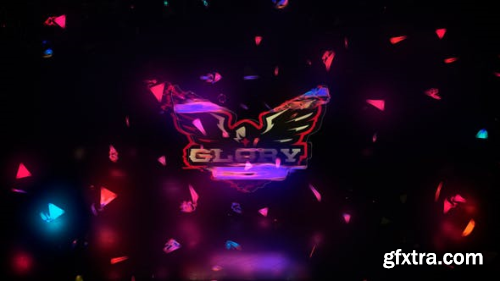 Videohive Glitch Logo Space 23655043