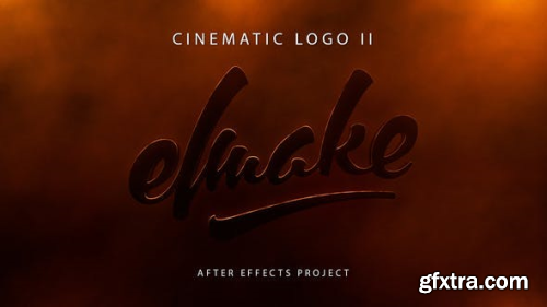 Videohive Cinematic Logo II 23472411