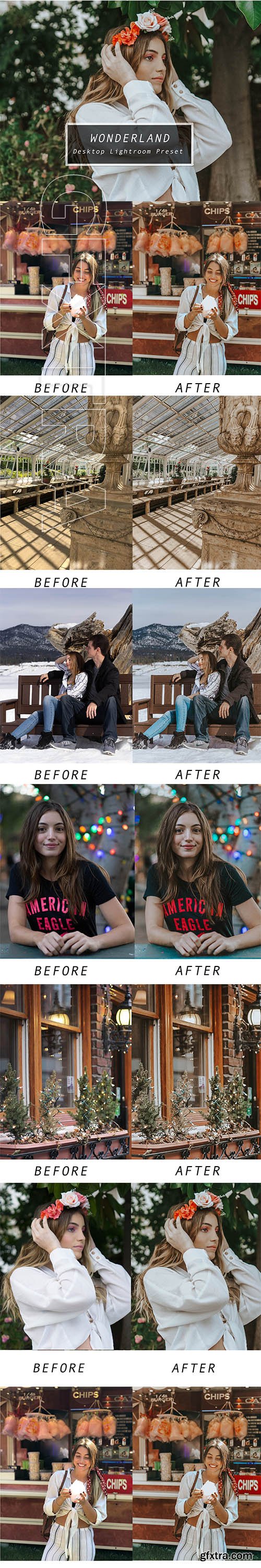 CreativeMarket - Desktop Lightroom Preset WONDERLAND 3622322