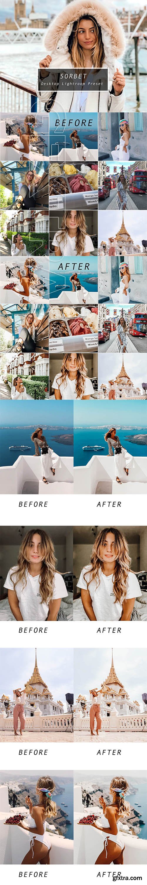 CreativeMarket - Desktop Lightroom Preset SORBET 3628718