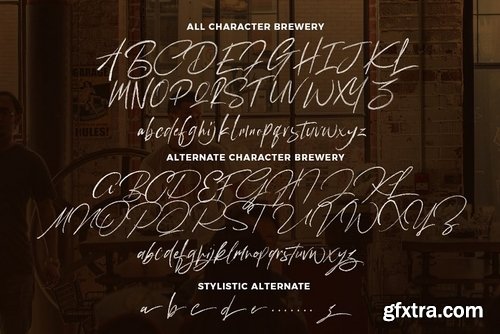 CM - Brewery - SVG FONT 2681033